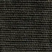 Charcoal gray ribbed fabric texture with a dense, horizontal weave and slightly rough surface; labeled “elite 299”.